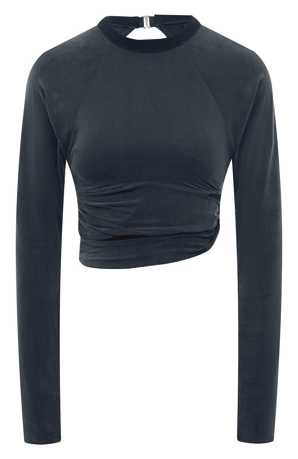 Топ JACQUEMUS темно-синего цвета по цене 53450 руб., арт. 231JS120-2307, фото 1 Топ JACQUEMUS, арт. 231JS120-2307, фото 1