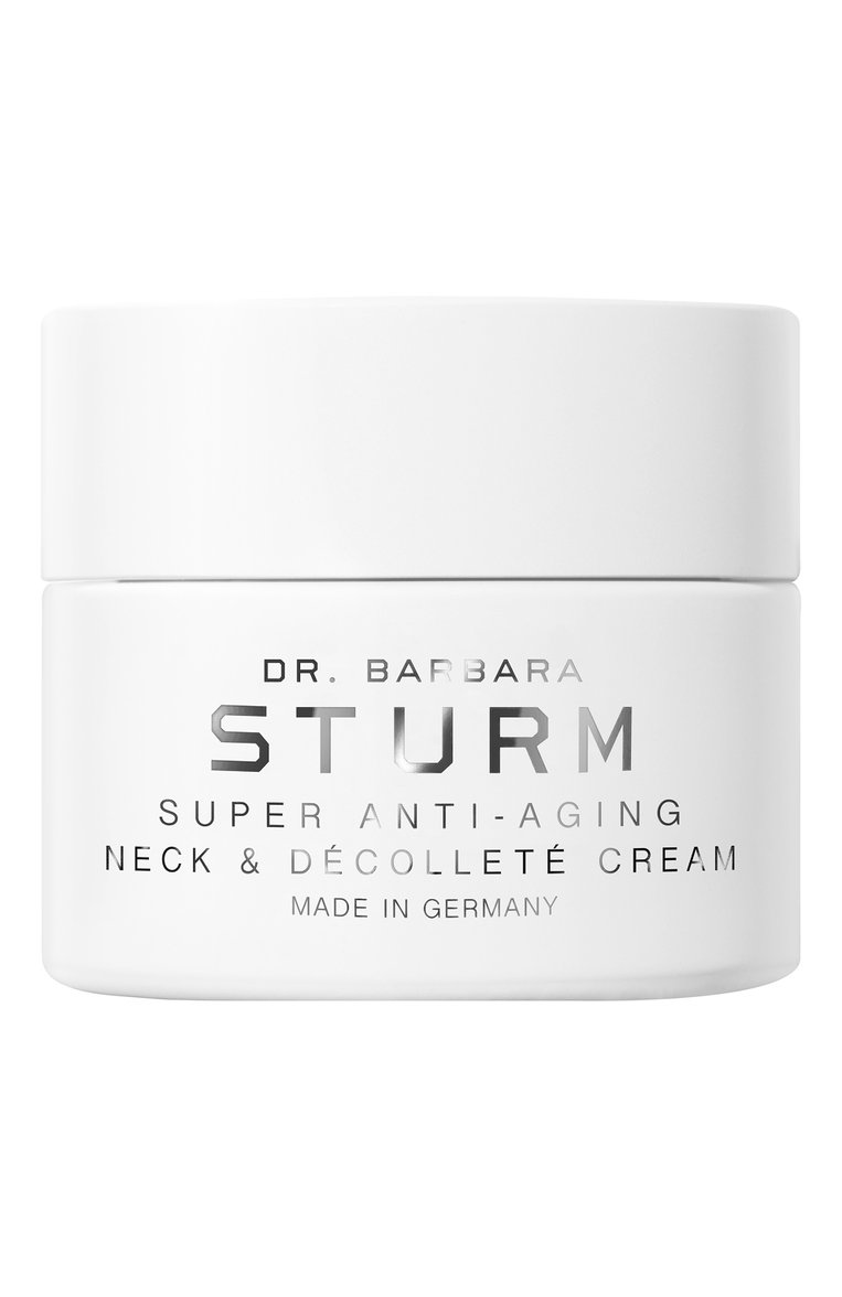 Антивозрастной крем для кожи шеи и декольте (50ml) DR. BARBARA STURM бесцветного цвета, арт. 4260521261854 | Фото 1 (Региональные ограничения белый список (Axapta Mercury): Не проставлено; Нос: Не проставлено; Назначение: Для шеи и зоны декольте; Косметика кросс-кт: Антивозрастной уход; Тип продукта: Кремы)