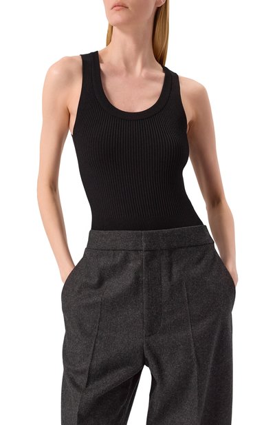 Боди из вискозы ALAIA, арт. AA9B0353K017A, фото 3