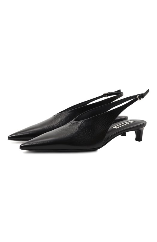 Кожаные туфли Jil Sander J15WP0128/P6521 Чёрный J15WP0128/P6521