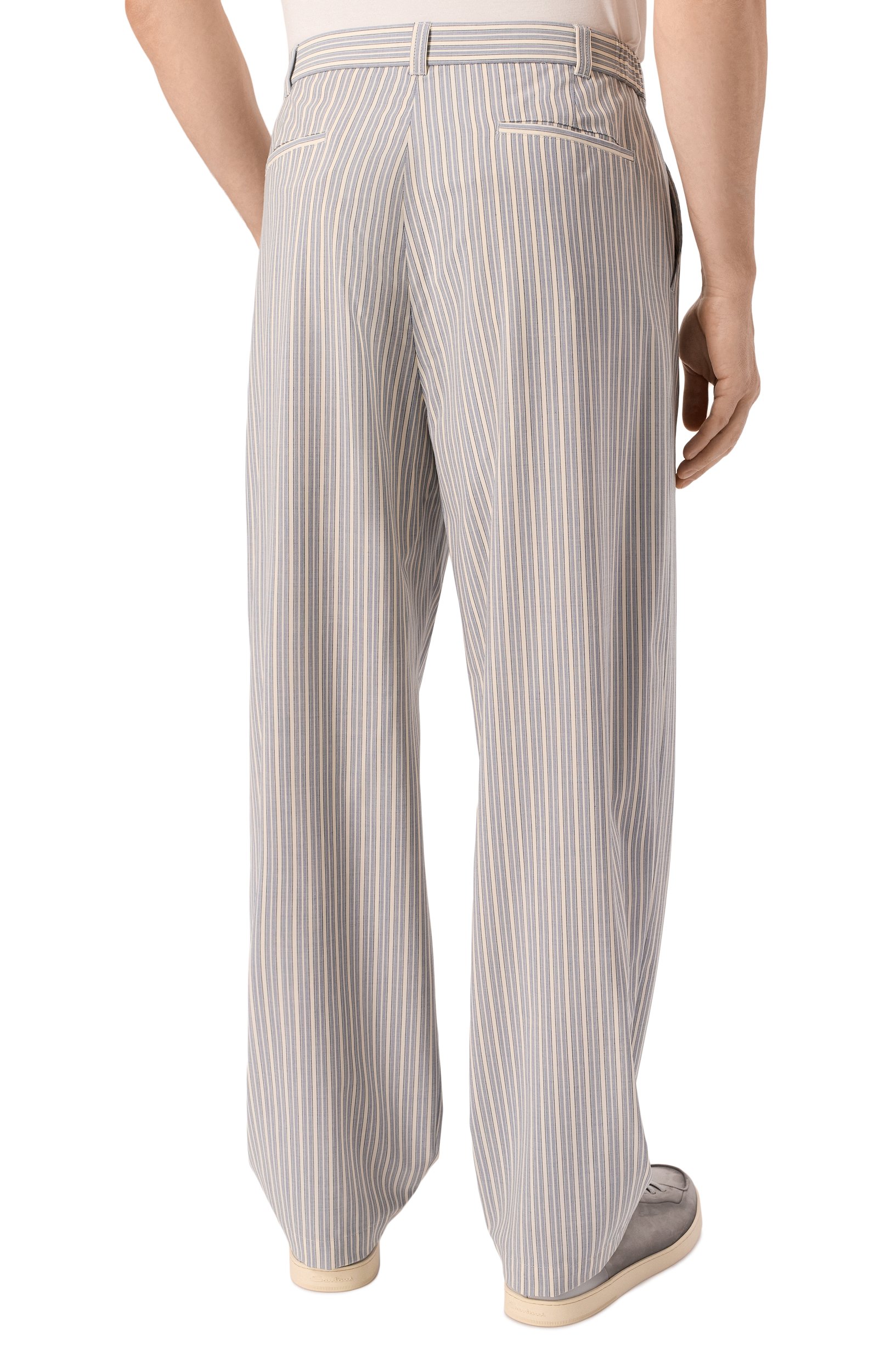 Шерстяные брюки EMPORIO ARMANI, арт. EM006936/TE22612, фото 4