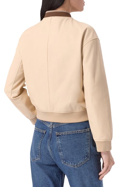 Кожаный бомбер DIEGO M, арт. 25EM-A101, фото 4