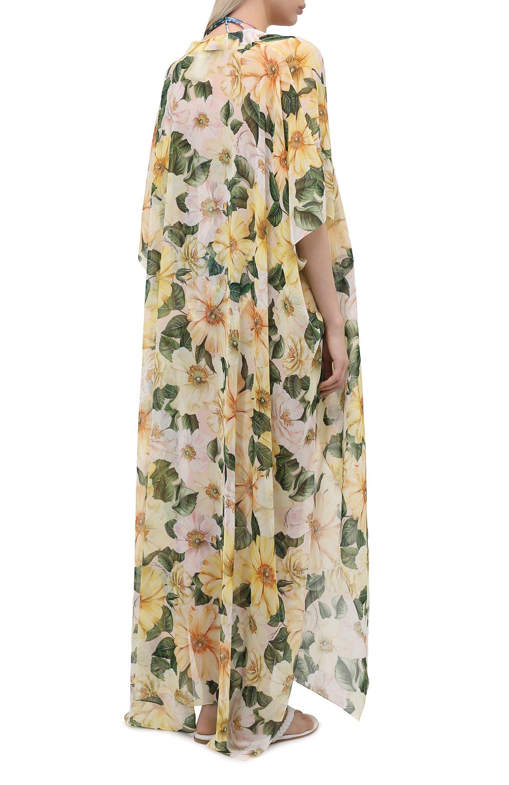 Шелковое платье DOLCE & GABBANA, арт. F6I7QT/IS1FL, фото 4