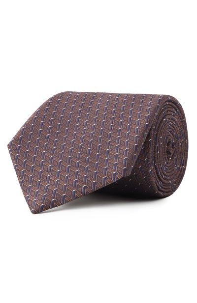 Мужской шелковый галстук CANALI, арт. 18/HJ04191