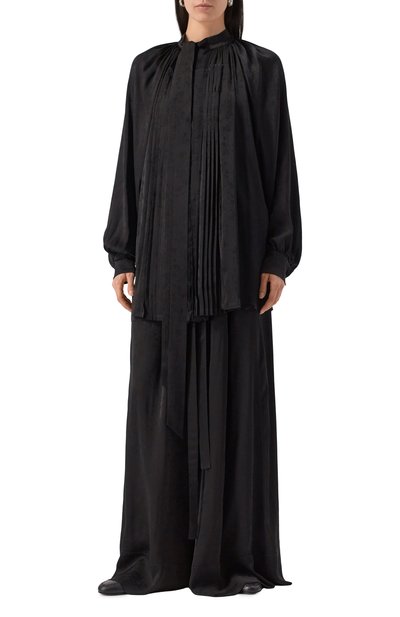 Блузка из вискозы и шелка ANN DEMEULEMEESTER, арт. B0012787/FA611, фото 3