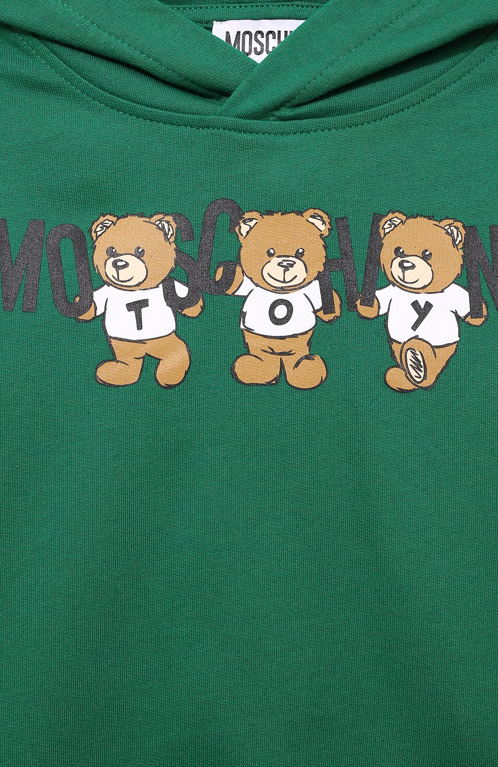 Хлопковое худи MOSCHINO, арт. HMF07K/LCA40/10-14, фото 3