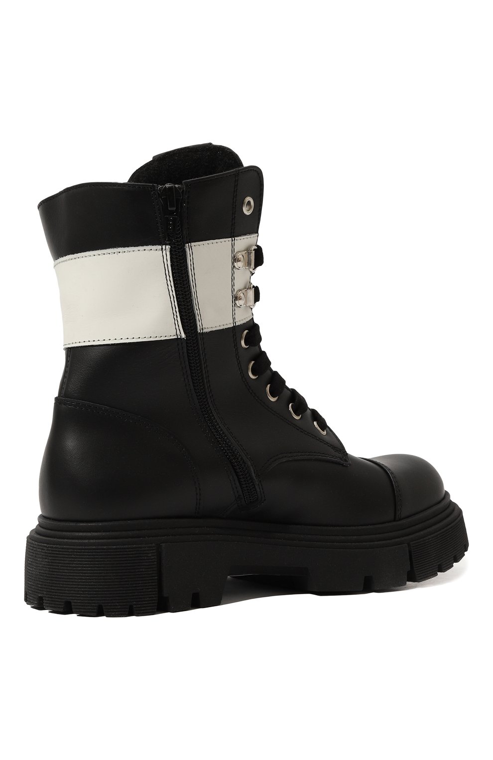 Кожаные ботинки MSGM KIDS, арт. 76273/36-40, фото 3