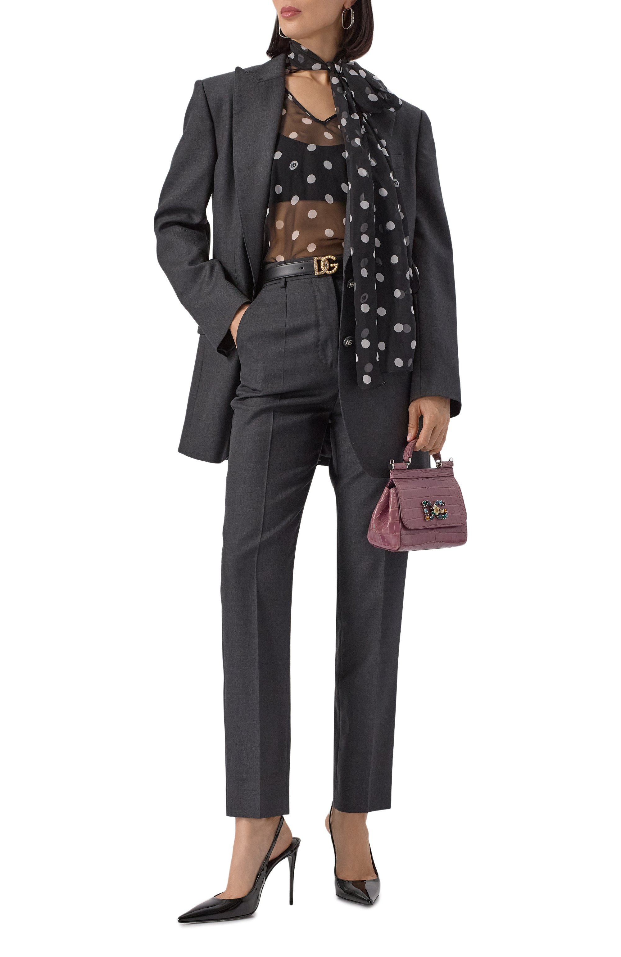 Сумка sicily micro из кожи аллигатора DOLCE & GABBANA, арт. BB6271/B2DH2/AMIS, фото 7