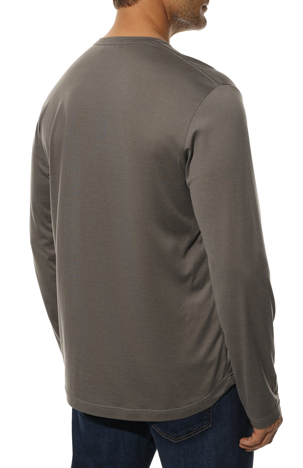 Лонгслив из шелка и хлопка LORO PIANA, арт. FAF6129, фото 4