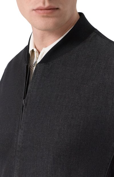 Джинсовый бомбер MVST, арт. M26.CSM.0402/T38BK, фото 5