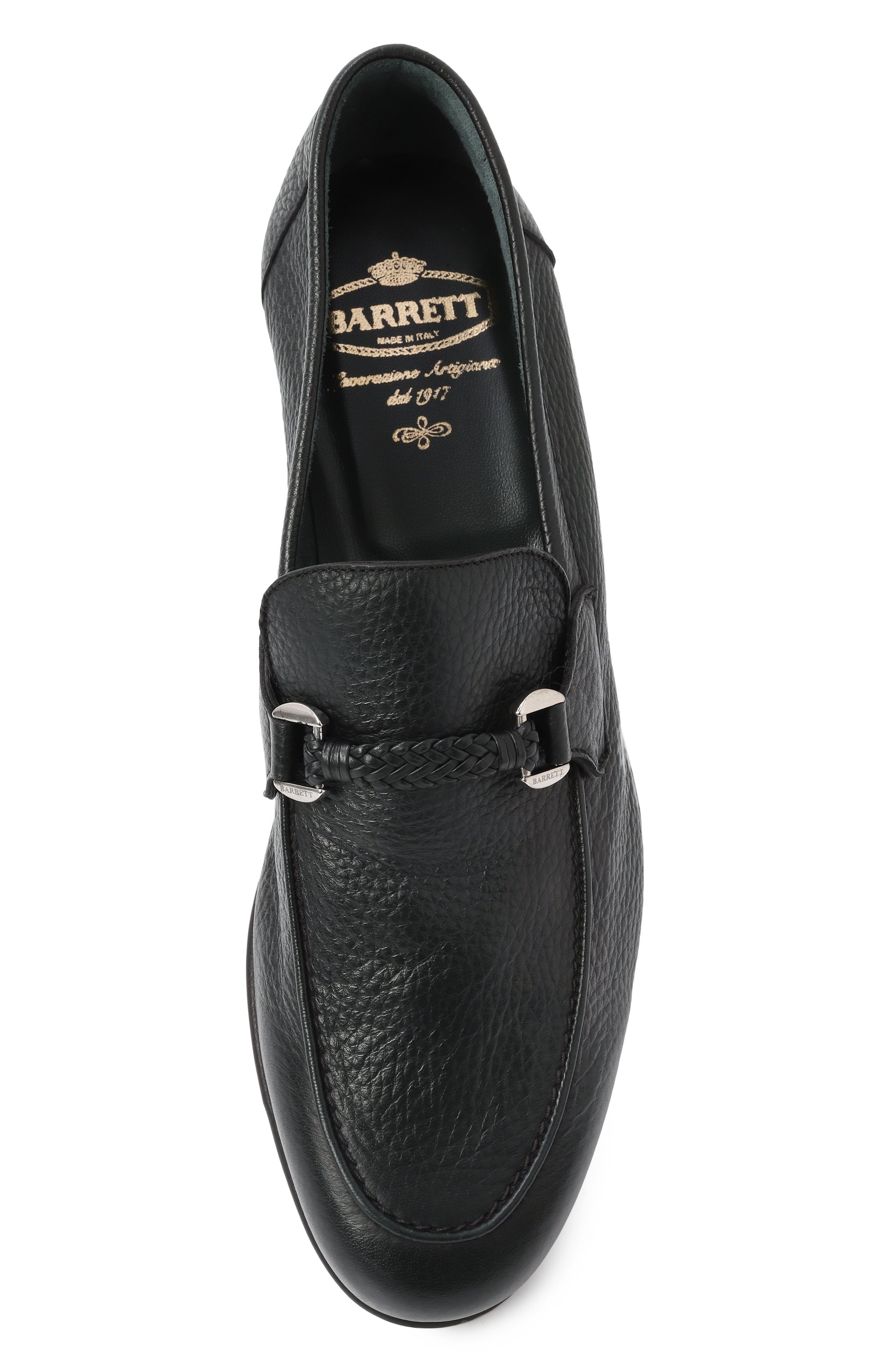 Кожаные лоферы BARRETT, арт. 171U067.40/CERV0 ASP0RTABILE, фото 6