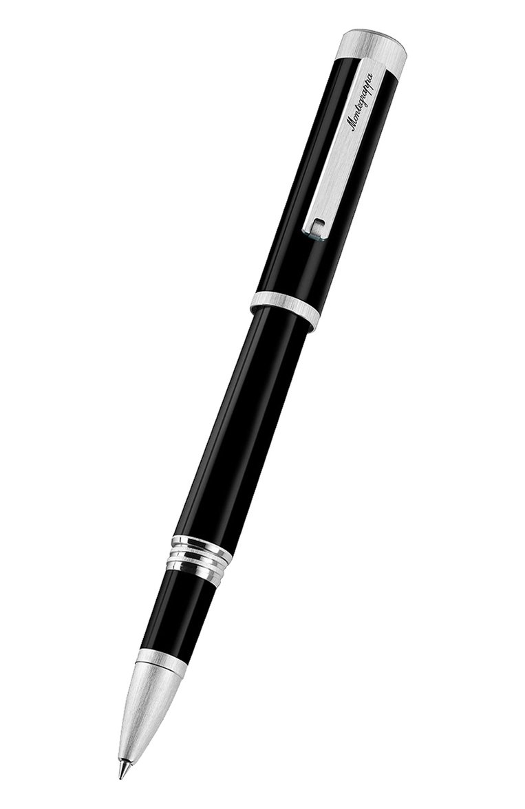 Ручка-роллер MONTEGRAPPA ч�ерного цвета, арт. ISZEIRIP | Фото 2 (Региональные ограничения белый список (Axapta Mercury): Не проставлено; Нос: Не проставлено; Ограничения доставки: m-style)