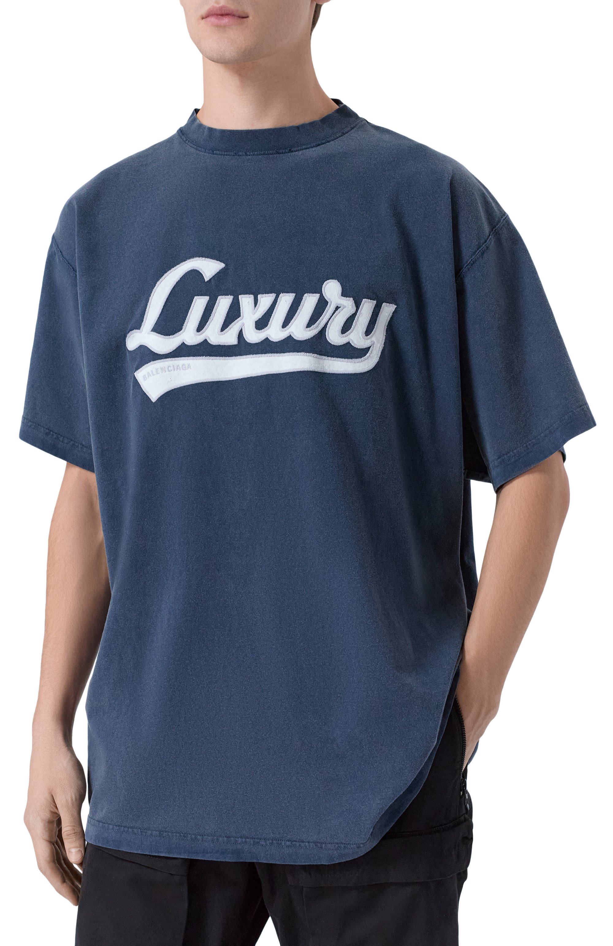 Хлопковая футболка BALENCIAGA, арт. 850345/TTVB6, фото 3