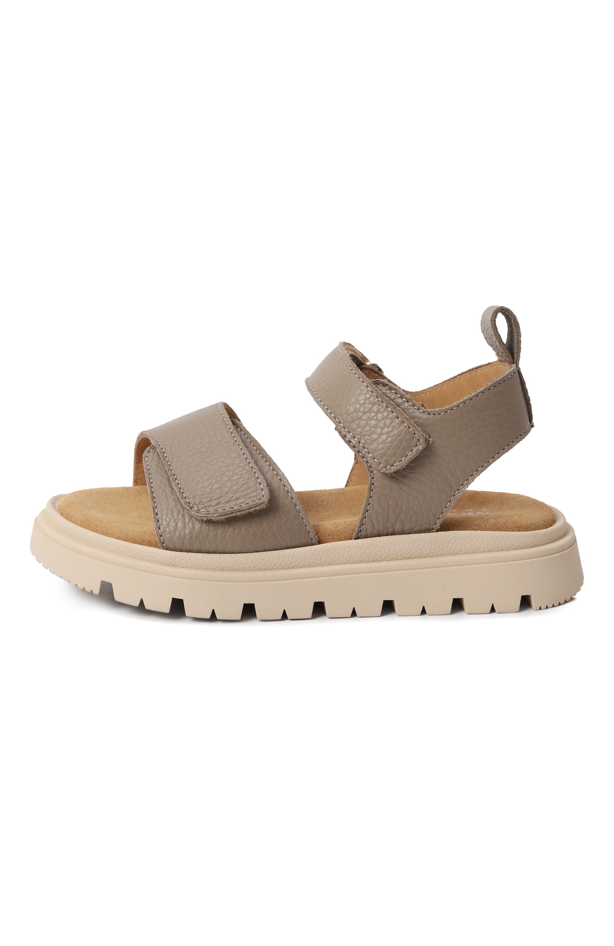 Кожаные сандалии MONTELPARE TRADITION бежевого цвета по цене 19950 руб., арт. MT16057/VAR1/28-35, фото 2 Кожаные сандалии MONTELPARE TRADITION, арт. MT16057/VAR1/28-35, фото 2