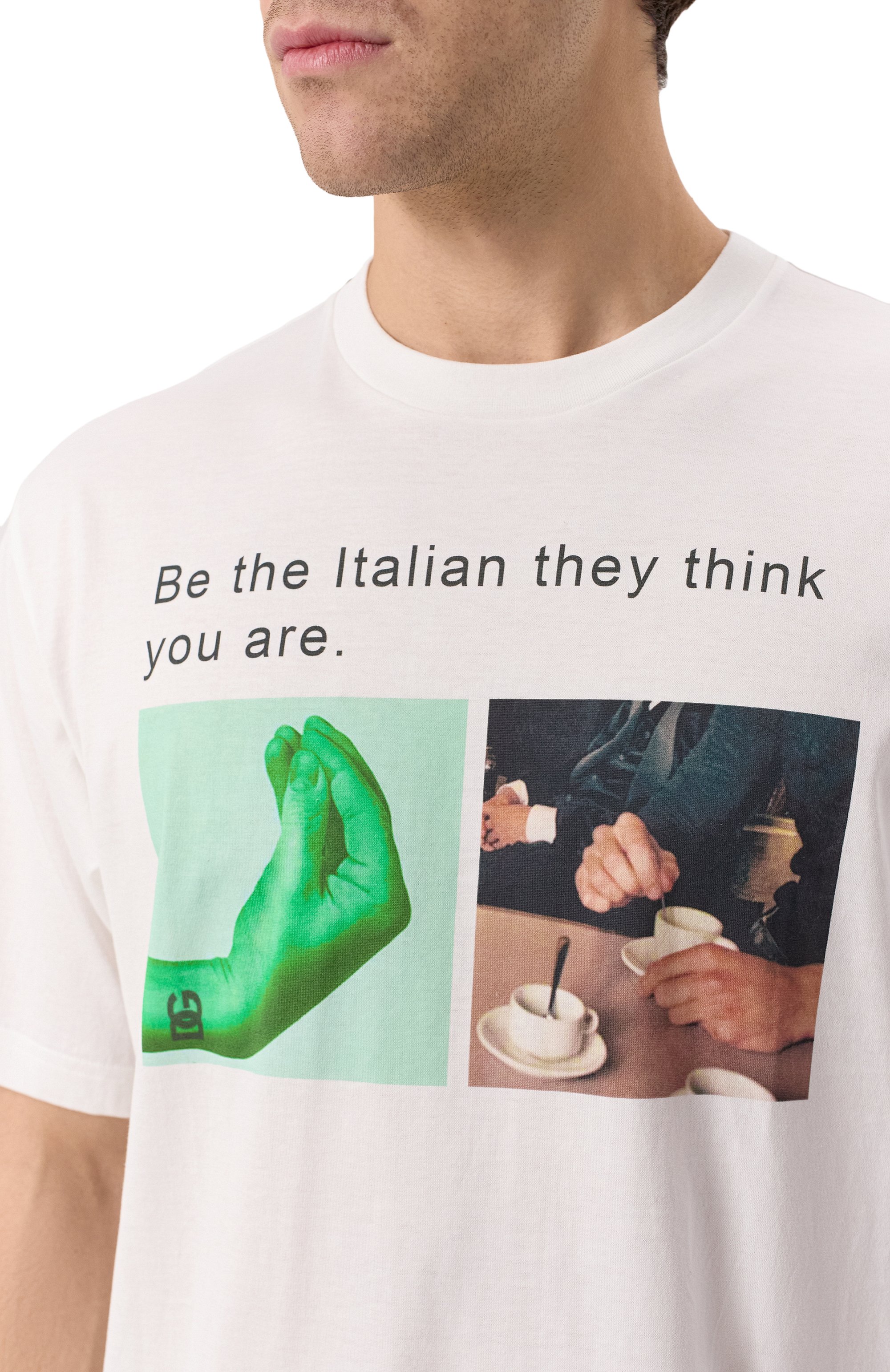 Хлопковая футболка DOLCE & GABBANA, арт. G8PN9T/G704Z, фото 5