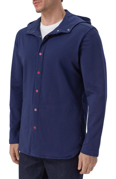 Хлопковая рубашка KITON, арт. UMCPETEH0805210, фото 3