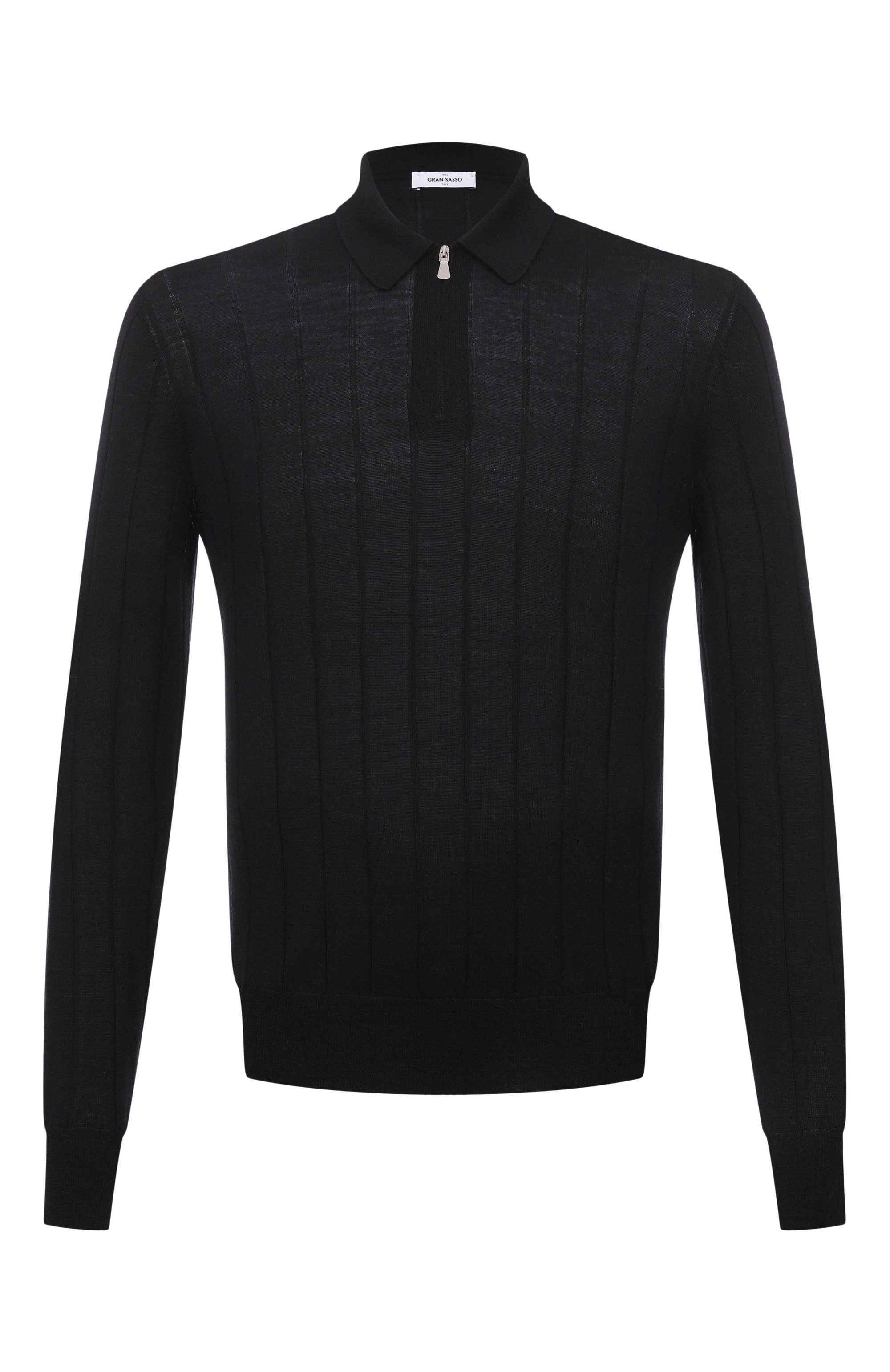 Поло из шерсти и шелка GRAN SASSO, арт. 57137/13118, фото 1