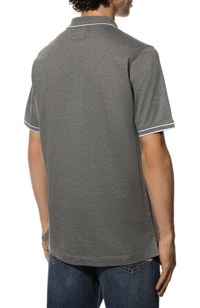 Хлопковое поло KITON, арт. UK1267, фото 4