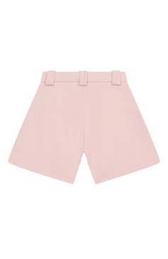 Детские шорты ELIE SAAB JUNIOR светло-розового цвета, арт. EFPA008 TS0802 | Фото 2 (Нос: Не проставлено; Материал внешний: Синтетический материал; Случай: Формальный; Ростовка одежда: 10 - 11 лет | 140 - 146см, 13 - 15 лет | 158 см, 12 лет | 152 см, 6 лет | 116 см, 8 лет | 128 см)