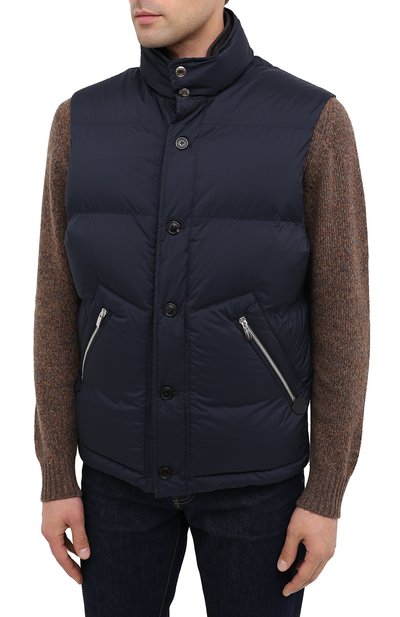 Пуховый жилет CORTIGIANI, арт. 914621/0000, фото 3