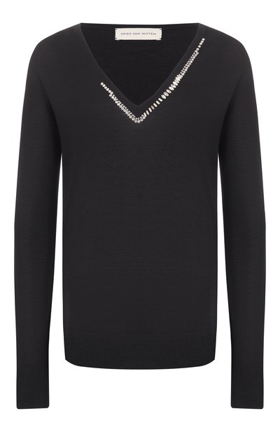 Женский шерстяной пуловер DRIES VAN NOTEN, арт. 011204/3700
