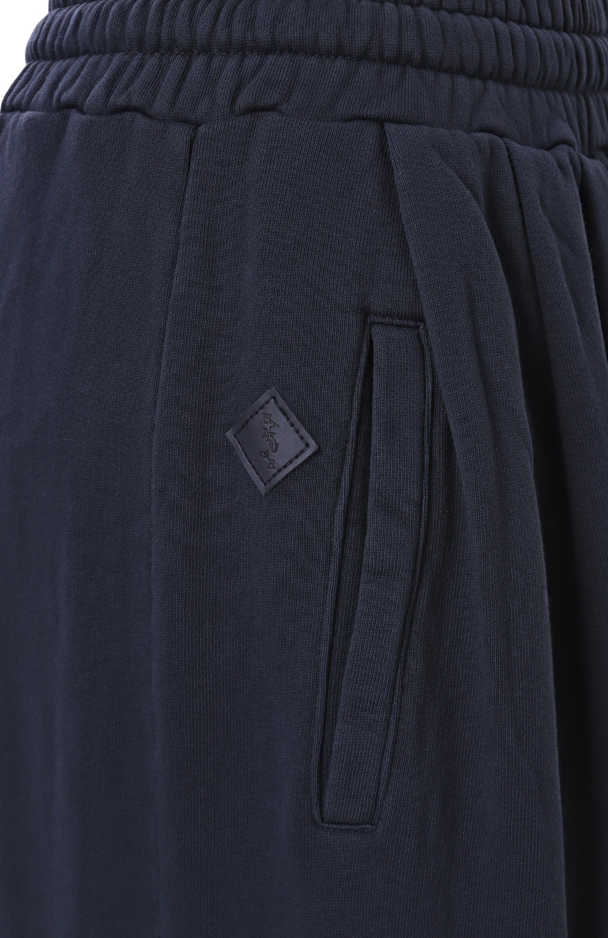 Хлопковые брюки HAIKURE темно-синего цвета по цене 32300 руб., арт. HEW54026TJ048PX, фото 6 Хлопковые брюки HAIKURE, арт. HEW54026TJ048PX, фото 6