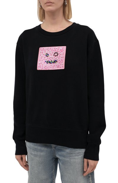 Хлопковый свитшот ACNE STUDIOS, арт. AI0097, фото 3