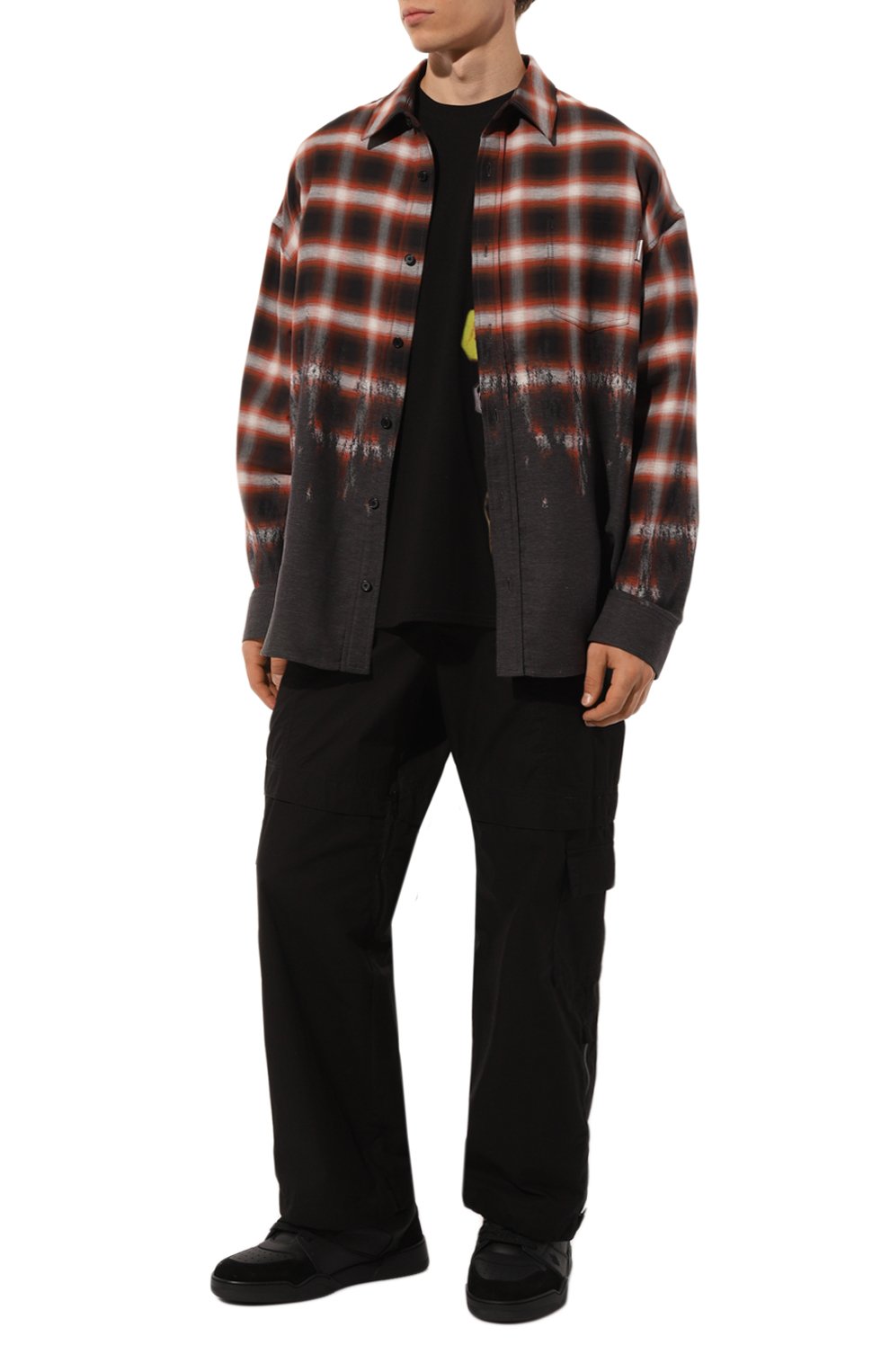 Кожаные кеды spiker DSQUARED2, арт. SNM0372/23807617, фото 2