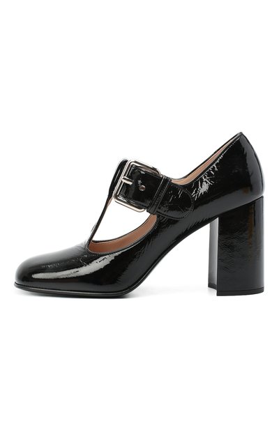 Кожаные туфли MIU MIU, арт. 5I242D-3AQF-F0002-A085, фото 3