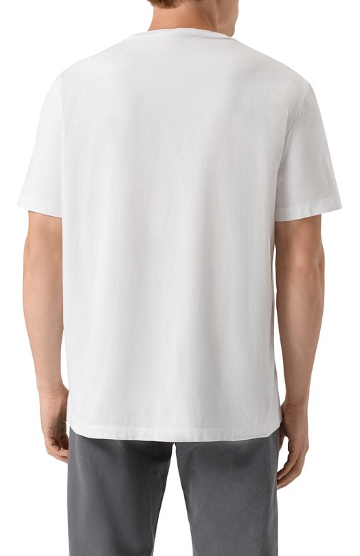 Хлопковая футболка Dsquared2 S74GD1477/D20020 Белый  S74GD1477/D20020 Фото 4
