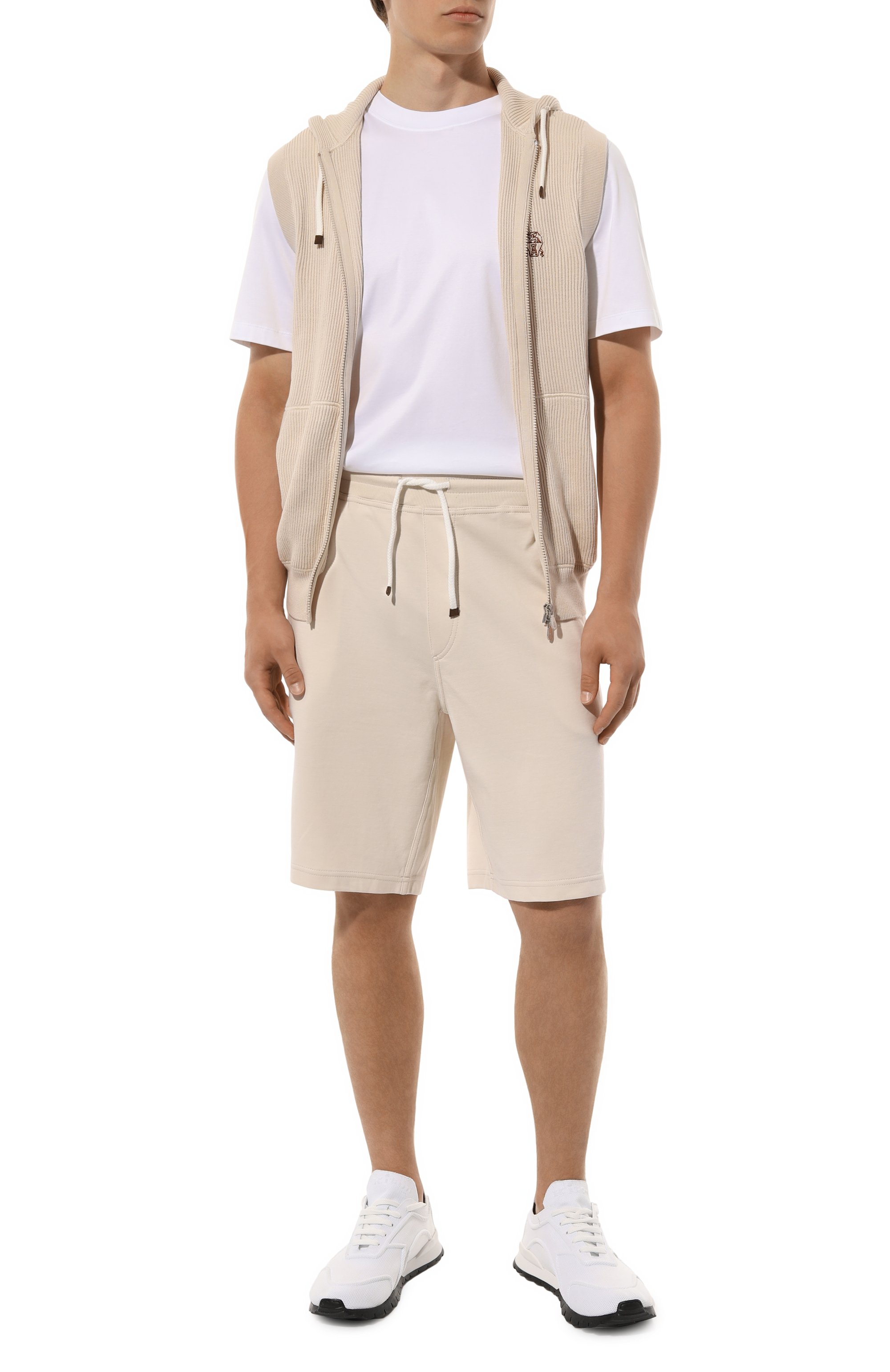 Хлопковый жилет BRUNELLO CUCINELLI, арт. M2920B2308, фото 2