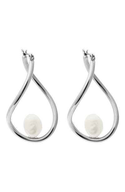 Серьги EXCLAIM серебряного цвета по цене 5180 руб., арт. 042S3169E, фото 3 Серьги EXCLAIM, арт. 042S3169E, фото 3