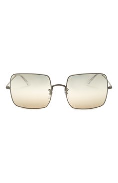 Женские солнцезащитные очки RAY-BAN бежевого цвета, арт. 1971-004/GH | Фото 4 (Кросс-КТ: С/з-унисекс; Региональные ограничения белый список (Axapta Mercury): Не проставлено, RU; Нос: Не проставлено; Тип очков: С/з; Материал: Металл; Оптика Гендер: оптика-унисекс; Очки форма: Прямоугольные)