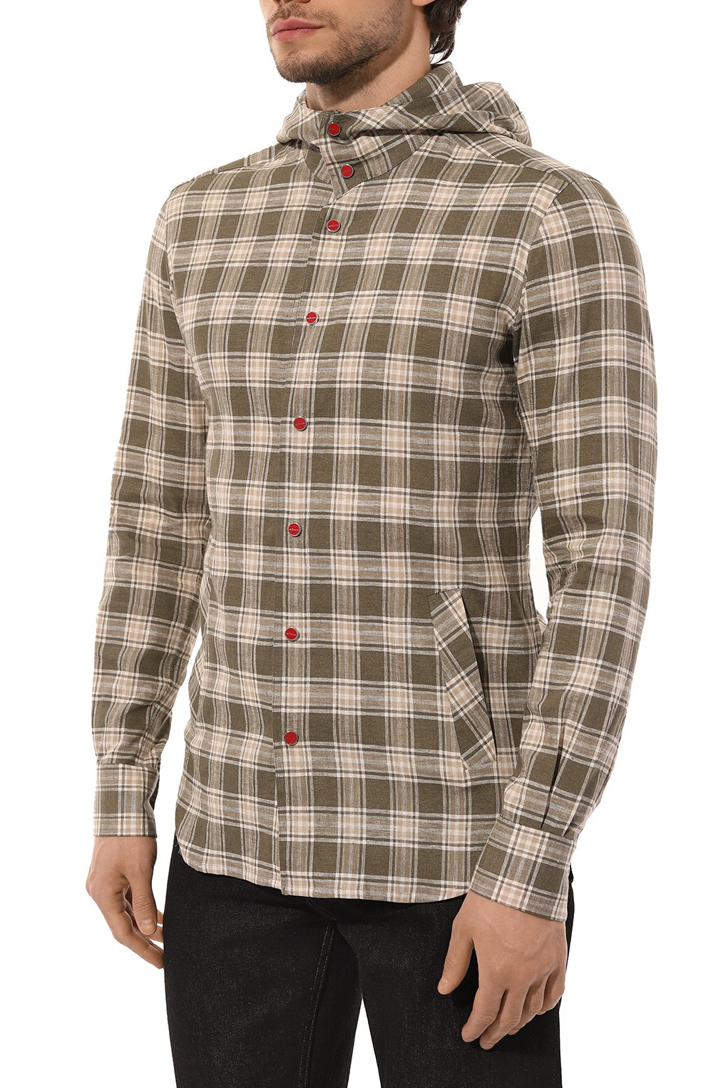 Льняная рубашка KITON, арт. UMCMARH08818, фото 3