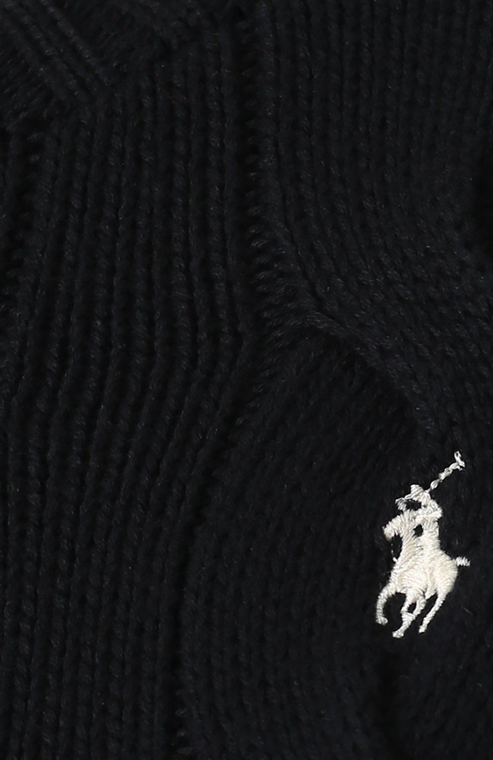Хлопковый пуловер POLO RALPH LAUREN черного цвета по цене 17550 руб., арт. 211706244, фото 5 Хлопковый пуловер POLO RALPH LAUREN, арт. 211706244, фото 5