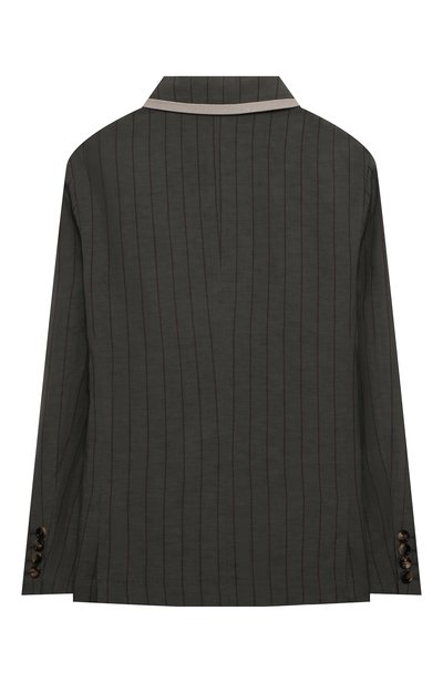 Костюм из шелка и льна BRUNELLO CUCINELLI, арт. BW439A110B, фото 3