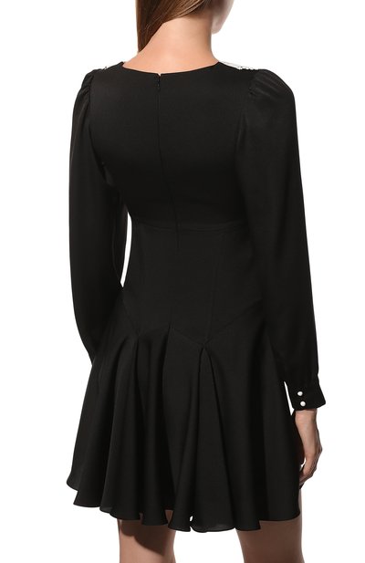 Платье VNINE черного цвета по цене 92650 руб., арт. VN-09/DRESS, фото 4 Платье VNINE, арт. VN-09/DRESS, фото 4
