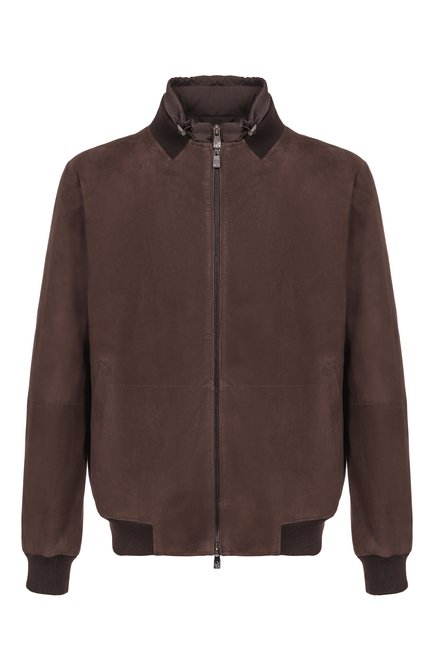 Мужской замшевый бомбер CORNELIANI, арт. 26L5D6-2620102