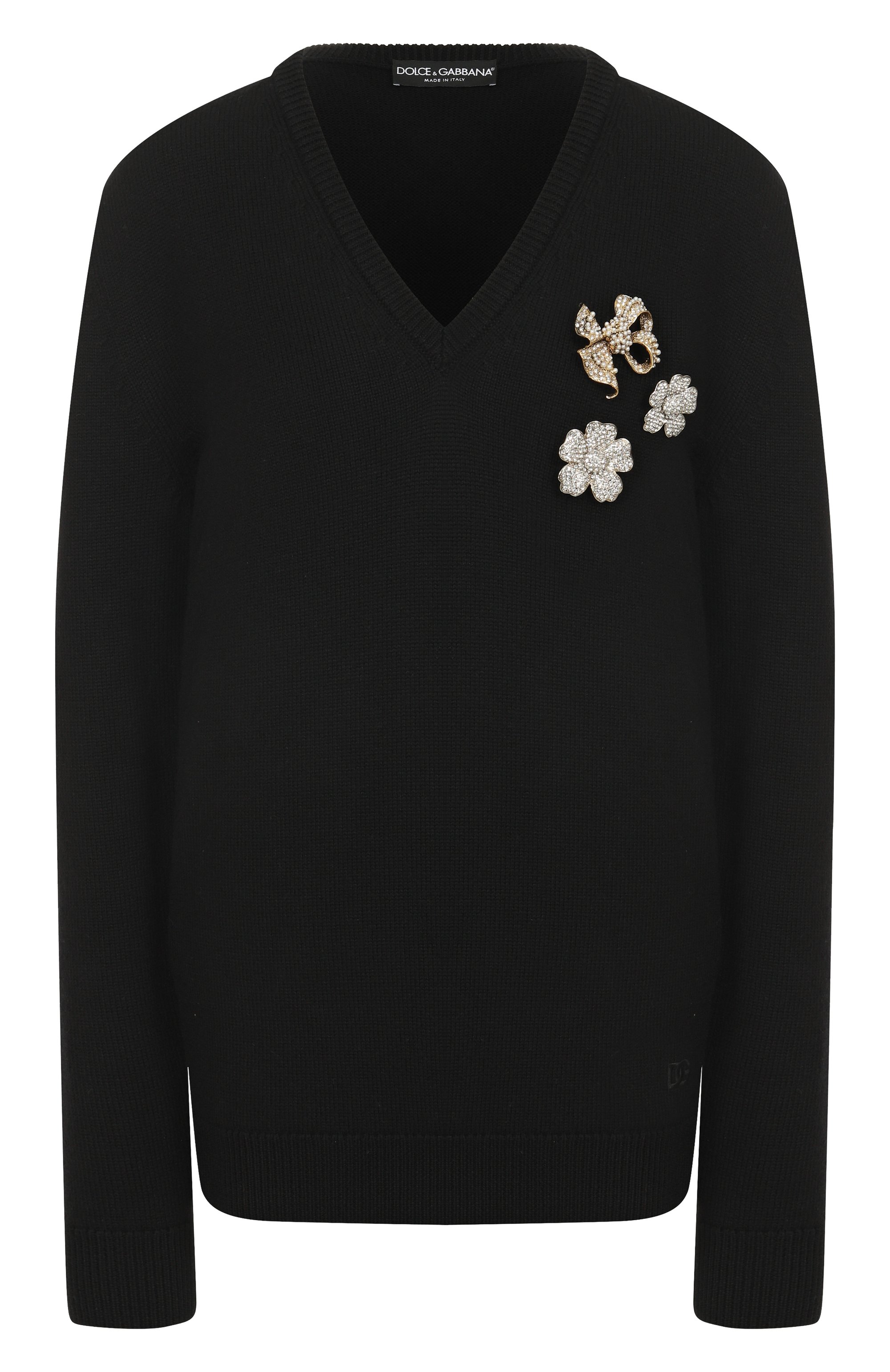 Шерстяной пуловер DOLCE & GABBANA, �арт. FXY19Z/JCVXN, фото 1