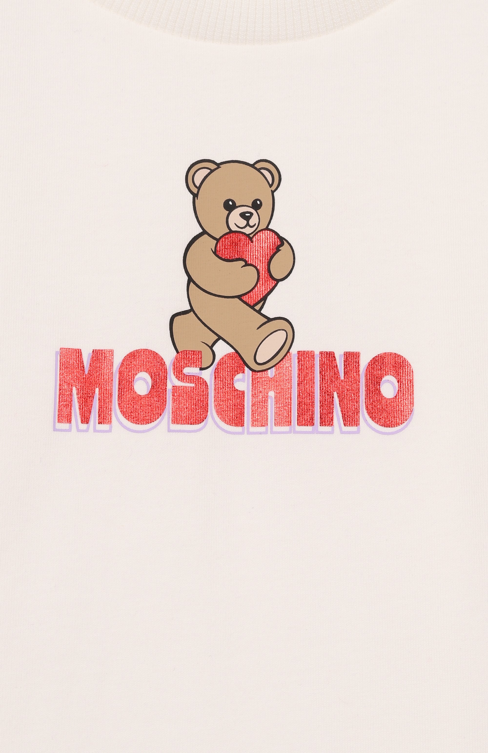Хлопковая футболка MOSCHINO, арт. HDM074/LBA00, фото 3