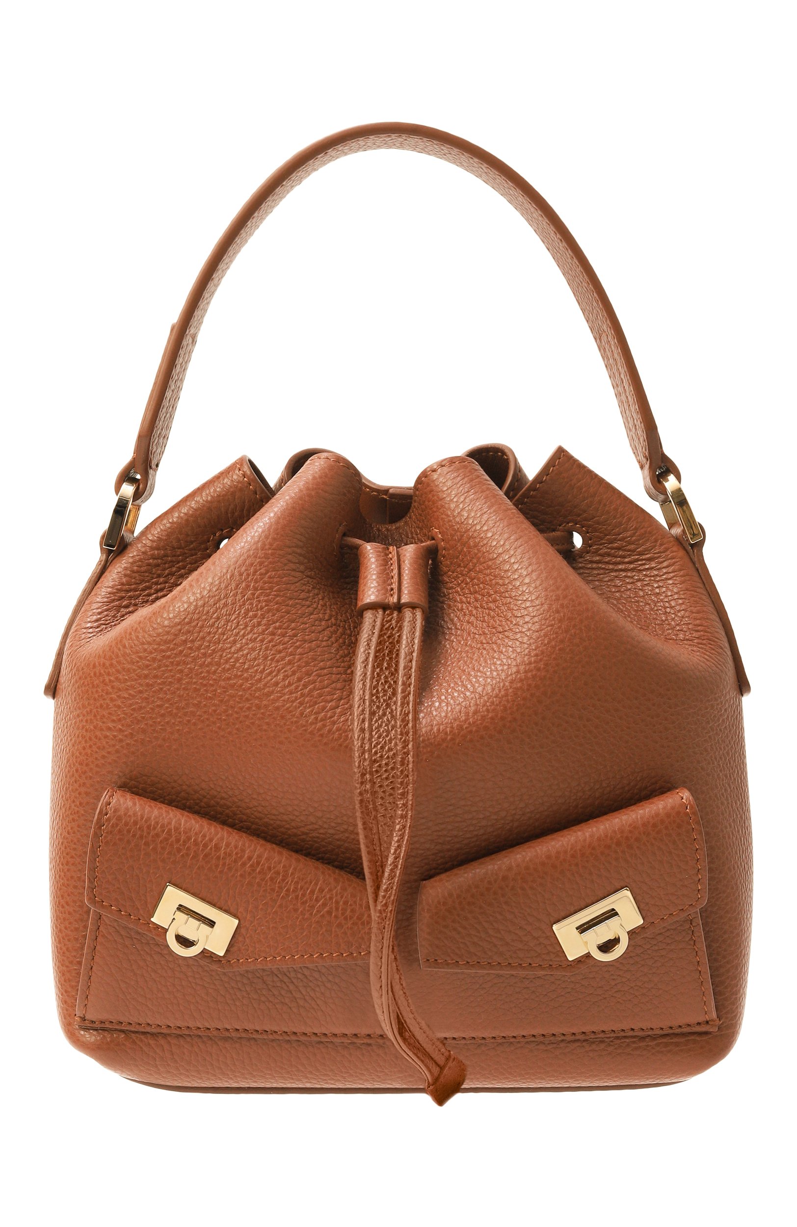Сумка multipocket FERRAGAMO коричневого цвета по цене 131000 руб., арт. 220915/785, фото 1 Сумка multipocket FERRAGAMO, арт. 220915/785, фото 1