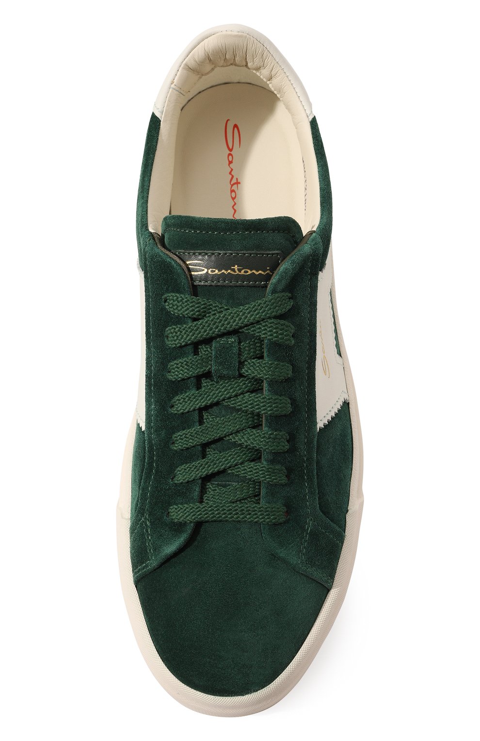 Замшевые кеды gloria SANTONI, арт. MBGT21870PNNGSU4U60, фото 6