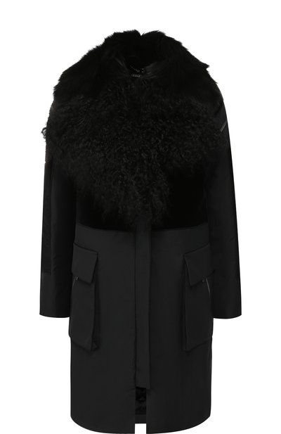 Пальто с меховым воротником GIORGIO ARMANI, арт. 8WH0L01E/T00HD, фото 1