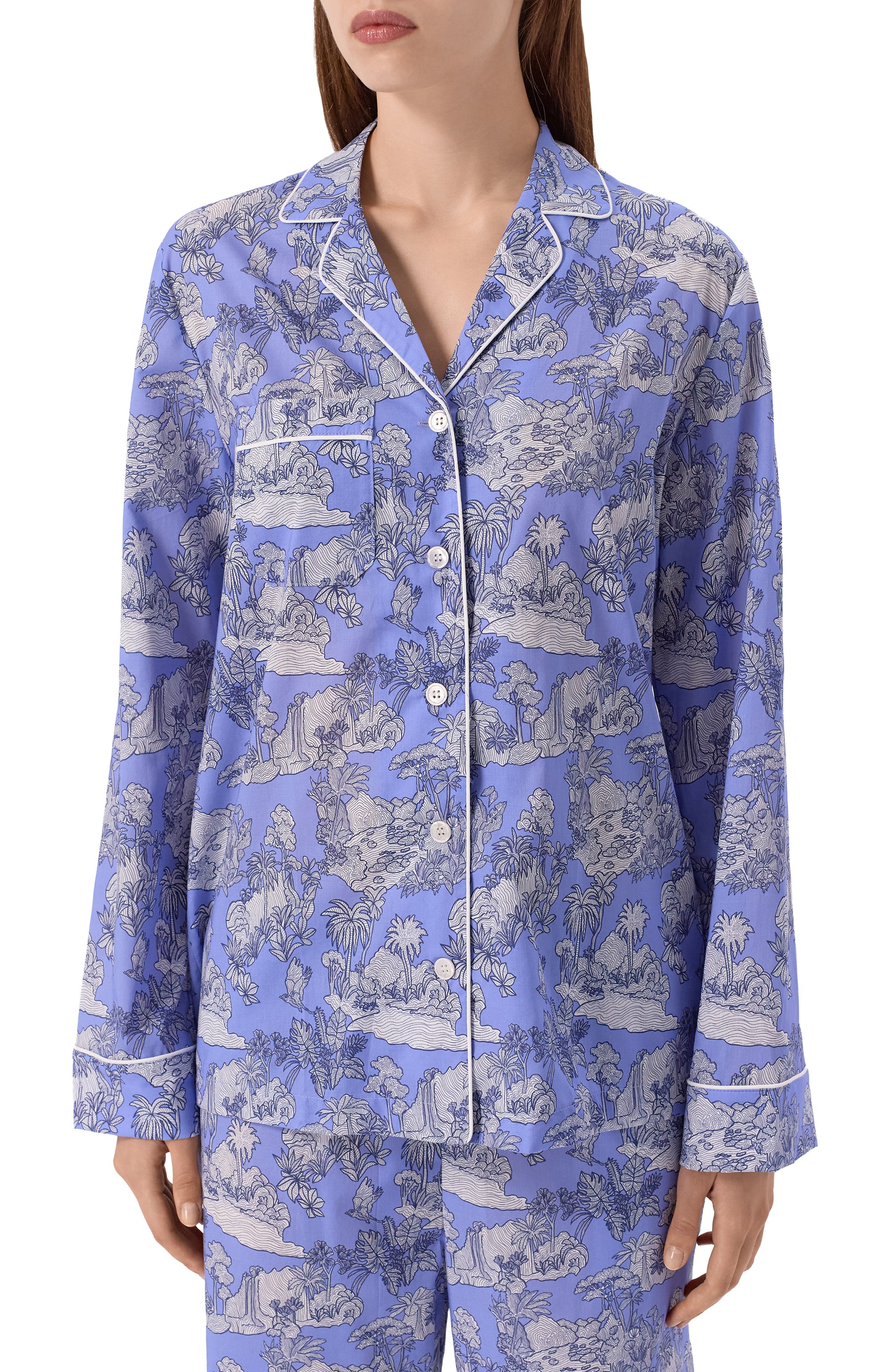 Хлопковая пижама DEREK ROSE, арт. 2012/LEDB090, фото 3