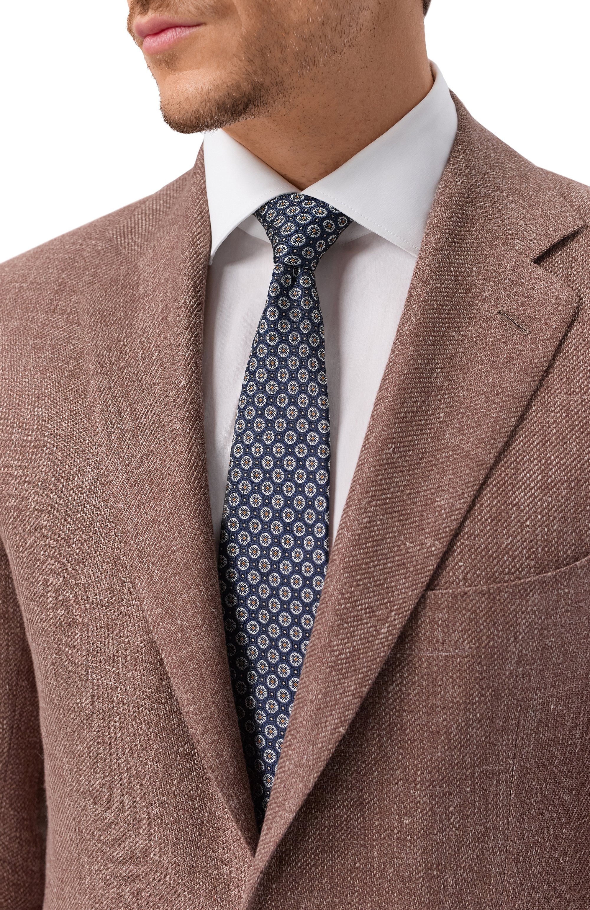 Шелковый галстук CANALI, арт. 18/HJ04489, фото 2