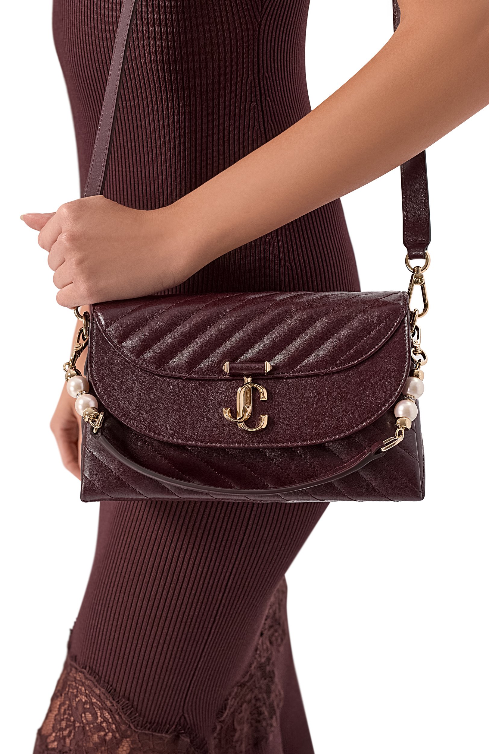 Сумка curve small JIMMY CHOO, арт. AVNCURT0PHANQ0J, фото 2