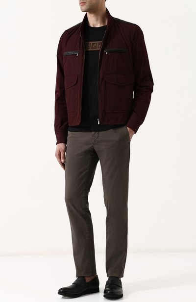 Хлопковая футболка с принтом FENDI, арт. FY0894 A28U, фото 2