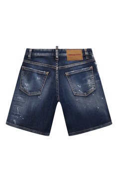 Детские джинсовые шорты DSQUARED2 синего цвета, арт. DQ0782/D0A6L | Фото 2 (Материал внешний: Хлопок, Деним; Нос: Не проставлено; Кросс-КТ: Деним; Ростовка одежда: 4 года | 104 см, 6 лет | 116 см, 8 лет | 128 см, 10 - 11 лет | 140 - 146см, 12 лет | 152 см, 13 - 15 лет | 158 см, 16 лет | 164 см)