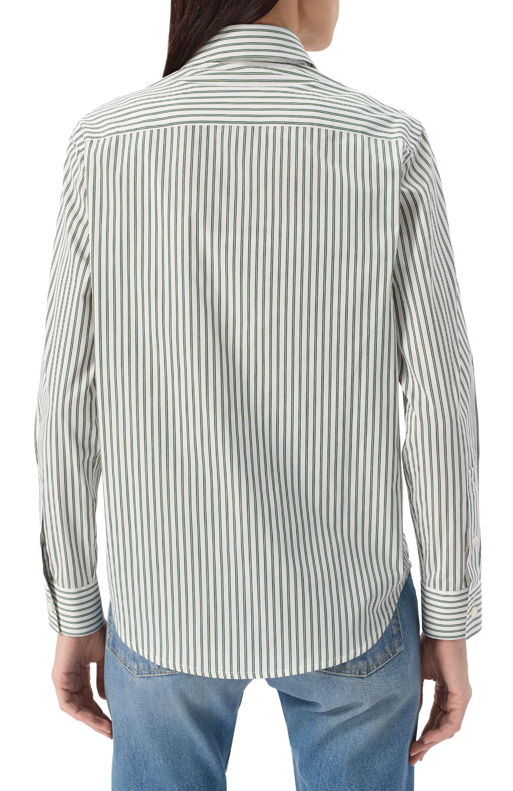 Хлопковая рубашка BURBERRY, арт. 8102550, фото 4