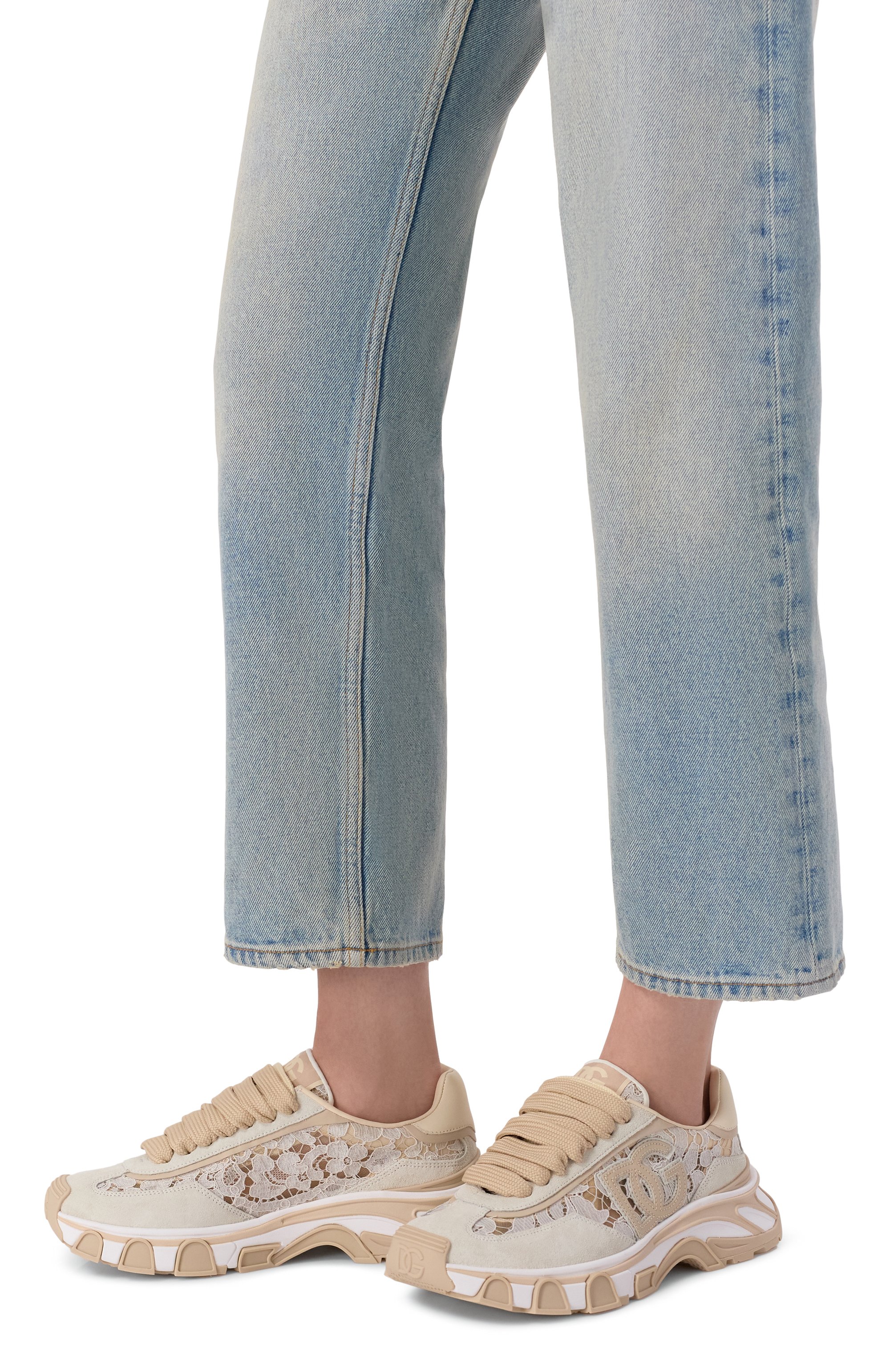 Комбинированные кроссовки dg country road DOLCE & GABBANA, арт. CK2417/AX627, фото 2